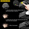 LED Head Lamp with Built-in Battery Flashlight USB Rechargeable